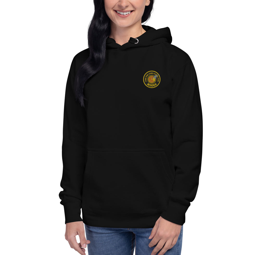 Insiders Embroidered Logo Unisex Hoodie